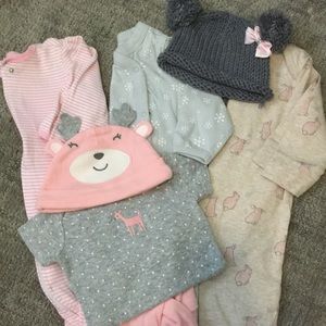 Baby Girl Winter Bundle ❄️🎀🐰